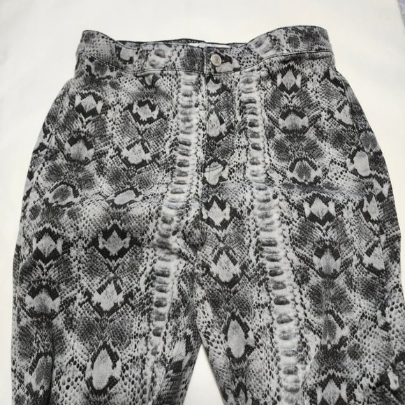 Free People Black and Gray Flare Jeans - Picture 5 of 7